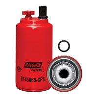 BF46065-SPS Fuel/Water Separator Spin-on with Drain, Sensor Port and Reusable Sensor - Baldwin Filters BF46065-SPS