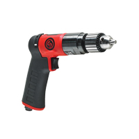 Pneumatic Pistol Drill CP9790C, 6.9 CFM, 1/4" NPT, 98.5 dBA, 3/8" Chuck, Keyed - Chicago Pneumatic 8941097900