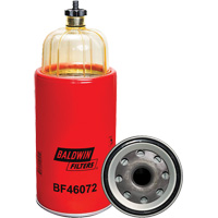 BF46072 Spin-On Fuel/Water Separator with Bowl - Baldwin Filters BF46072