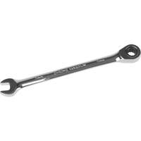 Metric Ratcheting Combination Wrench, 12 Point, 7 mm, Chrome Finish - Aurora Tools 