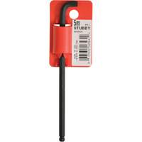 Long-Arm Hex Key Wrench, Ball End, 5 mm x 119 mm L, L Shape - Bondhus 16564-BON