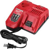 M18 & M12 Rapid Charger, 18 V, Lithium-Ion - Milwaukee 48-59-1808