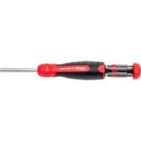 Ratcheting Tamperproof Screwdriver, 8-1/2" L, Cushion Grip Handle - Megapro 211R2CTPRD