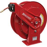 HD70000 Mobile Base Hose Reel, Air/Water, 3/8" x 75', Single Hose, 300 psi - Reelcraft HD76075 OLP