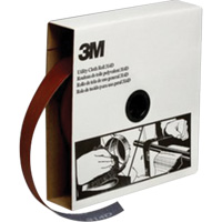 Utility Roll, Aluminum Oxide, 1-1/2" W x 150' L, P400 Grit - 3M AB19802