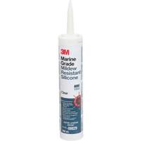 Marine Grade Silicone Sealant, 296 ml, Cartridge, Clear - 3M 8029