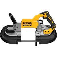 Scie &agrave; ruban &agrave; coupe profonde sans balai Max XR (outil seulement), 20 V, 5" Capacit&eacute; - DEWALT DCS374B