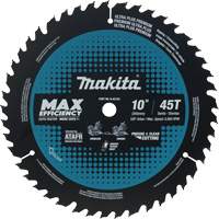 Mitre Saw Blade, 10", 45 Teeth, Wood Use - Makita B-62103