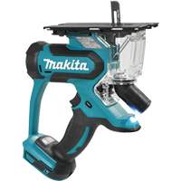 D&eacute;coupeuse de placoplatre (outil seulement), 18 V, Lithium-ion, 0-6000 coups/min, 1/4" Longueur de la course - Makita DSD180Z