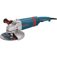 Large Angle Grinder with Rat Tail Handle, 9", 120 V, 15 A, 6000 RPM - Bosch 1893-6