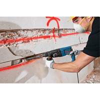 SDS-Plus&reg; Bulldog Xtreme Rotary Hammer, 3/16"-5/8", 8 A, 0-5100 BPM, 0-1300 RPM, 2 ft.-lbs. - Bosch GBH2-26