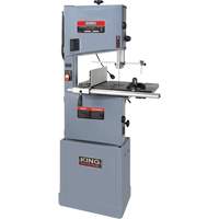 2-Speed 14" Wood Band Saw, Vertical, 120 V, 1476 SFPM/3280 SFPM - King Canada KC-1402FX