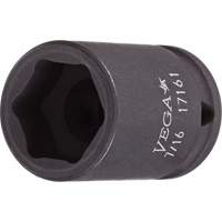 Douille, Chocs, 9 mm, Prise 1/4", 6 pans - Vega 10901