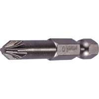 Power Bit, Pozidriv, #1 Tip, 1/4" Drive Size, 2-3/4" Length - Vega 170Z1A