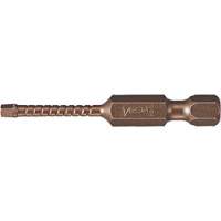 Embout pour outils &eacute;lectriques Impactech, Carr&eacute;e, Embout #2, Prise 1/4", Longueur 2-3/4" - Vega P170R2A