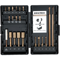 Impactech&reg; Driver Bit Set, 21 Pcs. - Vega P21-1DB