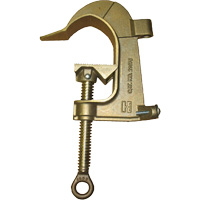Pince de mise &agrave; la terre &agrave; t&ecirc;te en C en bronze, Capacit&eacute; de 2-7/8" (73 mm) - Hastings Fiber Glass 21070