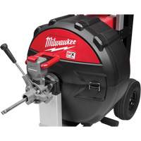 MX Fuel Sewer Drum Machine with PowerTredz, Electric, 5/8" x 100' and 3/4" x 100' - Milwaukee MXF501-1CP