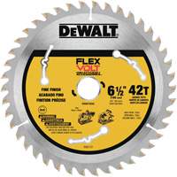 FlexVolt&reg; TrackSaw Blade, 6-1/2", 42 Teeth, Wood Use - DEWALT DWAF16542