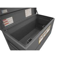 Jobsite Storage Box, 48" x 24" x 27-13/16", Steel, Grey - Durham Manufacturing JSC-244828-94T-D720