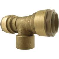 Raccord de tuyau d'air en T Quickline, Laiton, 1/2" - Topring 07.325