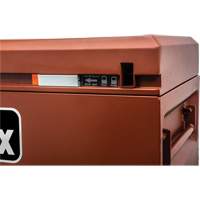 Site-Vault Chest, 30" x 20" x 19-3/4", Steel, Orange - Jobox By Crescent 2-651990