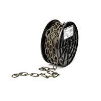 Chaîne d&eacute;corative, Acier au carbone, #10 x 40' (12,2 m) l, Charge d'utilisation 35 lb (0,0175 tonne) - Campbell T0722003N