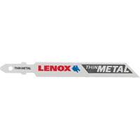 Lame de scie sauteuse pour coupe de m&eacute;tal, Bim&eacute;tal, Tige en T, 3-5/8" lo, 6 dents par pouce - Lenox 1991571