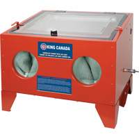 Sandblast Cabinet, Pressure - King Canada KSB-110N-LED