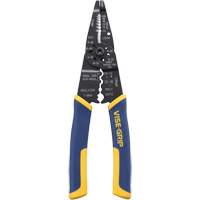 Wire Stripper/Crimper/Cutter Multi-Tool, 8-1/2" L, 10 - 22 AWG - Irwin 2078309