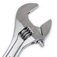 Adjustable Wrench - Bagged, 8" L, 1-1/8"/29 mm Max Width, Chrome - Crescent AC28BK