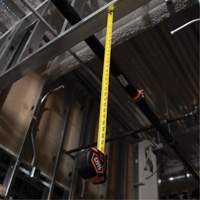 Magnetic Double-Hook Tape Measure, 25', Imperial Graduations - Klein Tools 9225