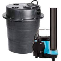 WRS Series Submersible Pump, 45 GPM, 115 V, 9 A, 1/3 HP - Little Giant Pump Company 506055