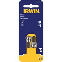 Drywall Setter Insert Bits, Phillips, #2, 1/4" Drive - Irwin IWAF21PRS2