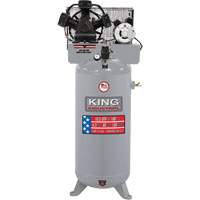 High Output Air Compressor, 50 Gal. (60 US Gal) - King Canada KC-5160V2