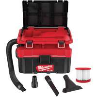M18 Fuel Packout Wet/Dry Vacuum (Tool Only), 18 V, 2.5 gal. Capacity - Milwaukee 0970-20