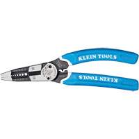 Outil polyvalent Klein-Kurve pour d&eacute;nuder, couper et sertir les fils, 8-1/4" lo, 8 - 20 AWG - Klein Tools K12065CR