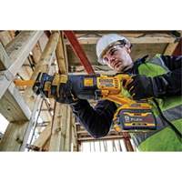 Scie alternative sans balai Max FlexVolt (outil seulement), 60 V, Lithium-ion Bloc-pile, 0-3000 coups/min - DEWALT DCS389B