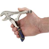 Vise-Grip<sup>®</sup> Fast Release™ 7WR Locking Pliers with Wire Cutter, 7" Length, Curved Jaw UAK287 | SCN Industrial