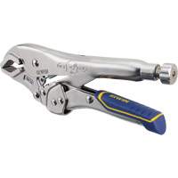 Pince-&eacute;tau Vise-Grip Fast Release 10CR, Longueur 10", M&acirc;choire courb&eacute;e - Irwin IRHT82573