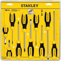Jeu de tournevis, 10 mcx - Stanley Tools STHT60799