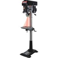 Perceuse &agrave; colonne &agrave; vitesse variable, 15", Mandrin 5/8", 3300 tr/min - King Canada KC-15HS-VS