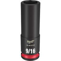 Douille Shockwave Impact Duty, Puissance, 9/16", Prise 3/8", 6 pans, Profond - Milwaukee 49-66-6122