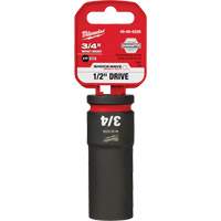 Douille Shockwave Impact Duty, Puissance, 3/4", Prise 1/2", 6 pans, Profond - Milwaukee 49-66-6226