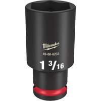Shockwave Impact Duty Socket, Power, 1-3/16", 1/2" Drive, 6 Points, Deep - Milwaukee 49-66-6233