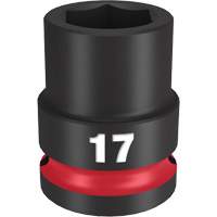 Shockwave Impact Duty Socket, Power, 17 mm, 1/2" Drive, 6 Points - Milwaukee 49-66-6249