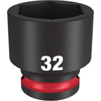 Shockwave Impact Duty Socket, Power, 32 mm, 1/2" Drive, 6 Points - Milwaukee 49-66-6264