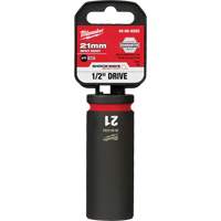 Douille Shockwave Impact Duty, Puissance, 21 mm, Prise 1/2", 6 pans, Profond - Milwaukee 49-66-6282
