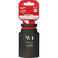 Douille Shockwave Impact Duty, Puissance, 1-1/2", Prise 3/4", 6 pans, Profond - Milwaukee 49-66-6347