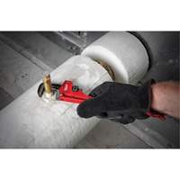 Pipe Wrench, 3/4" Jaw Capacity, 6" Long, Powder Coated Finish - Milwaukee 48-22-7106
